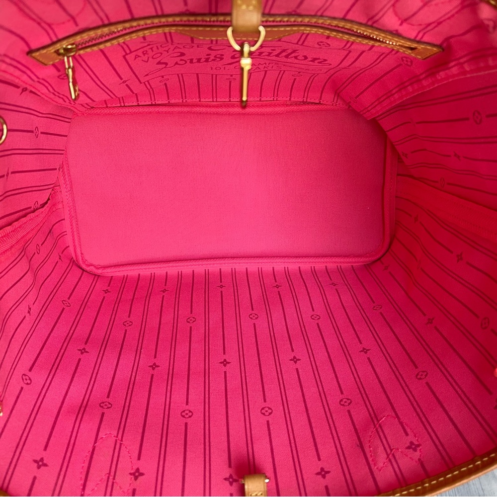 ‼️SOLD‼️Louis Vuitton Neverfull MM Monogram - Stephen Sprouse Rose - Picture 10 of 17